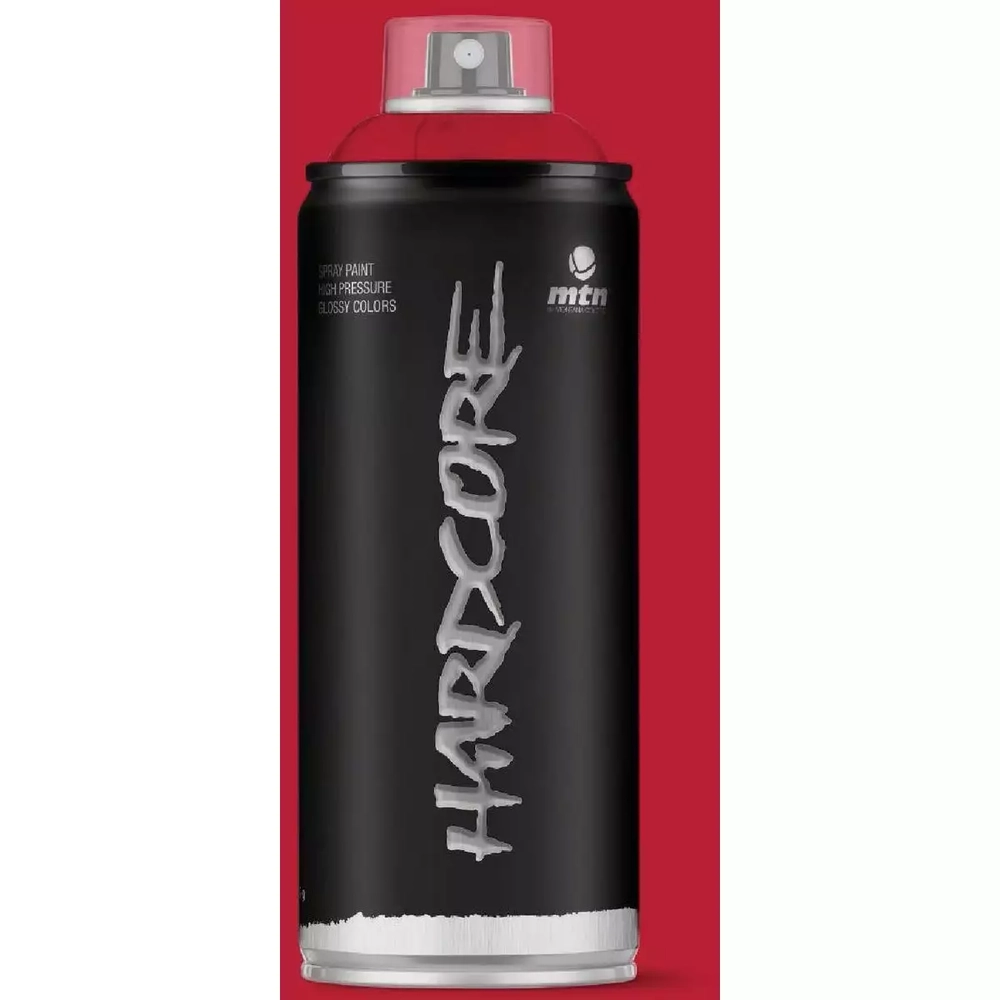 MTN Hardcore 400ml Vivid Red Spray Paint - 0000002873 - Runnings