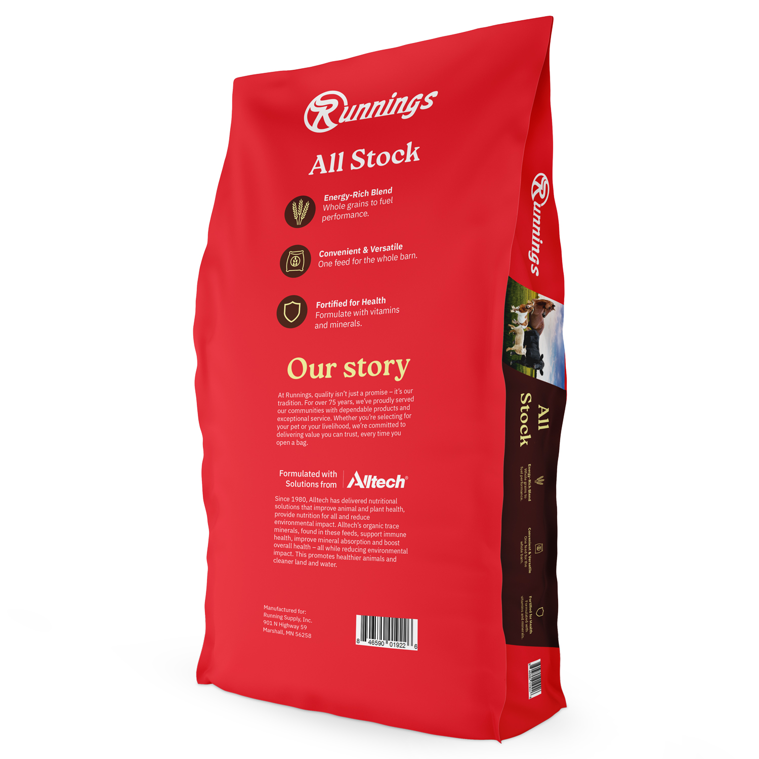 Runnings All Stock Feed, 50 lb. View 1 of 2