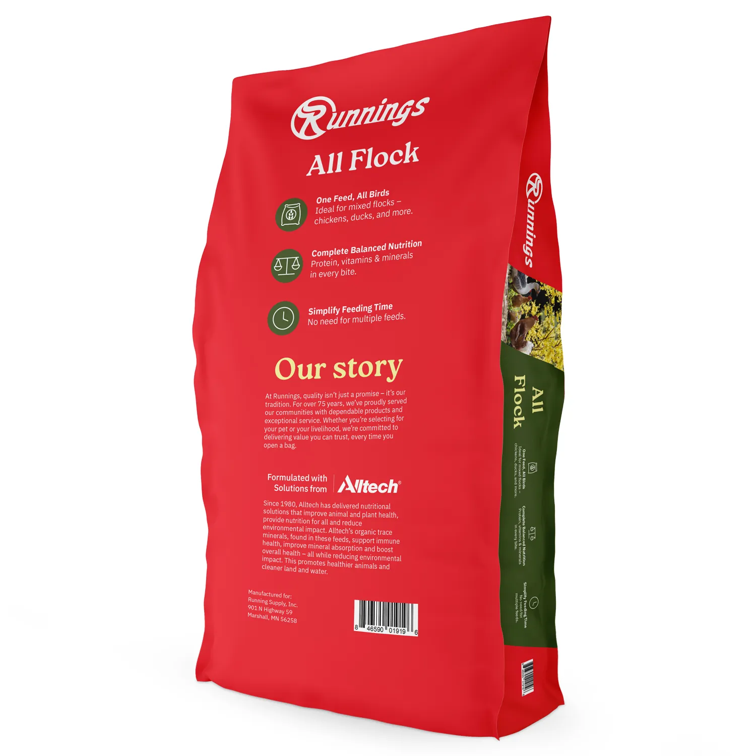 Runnings All Flock Poultry Feed, 40 lb. View 1 of 2