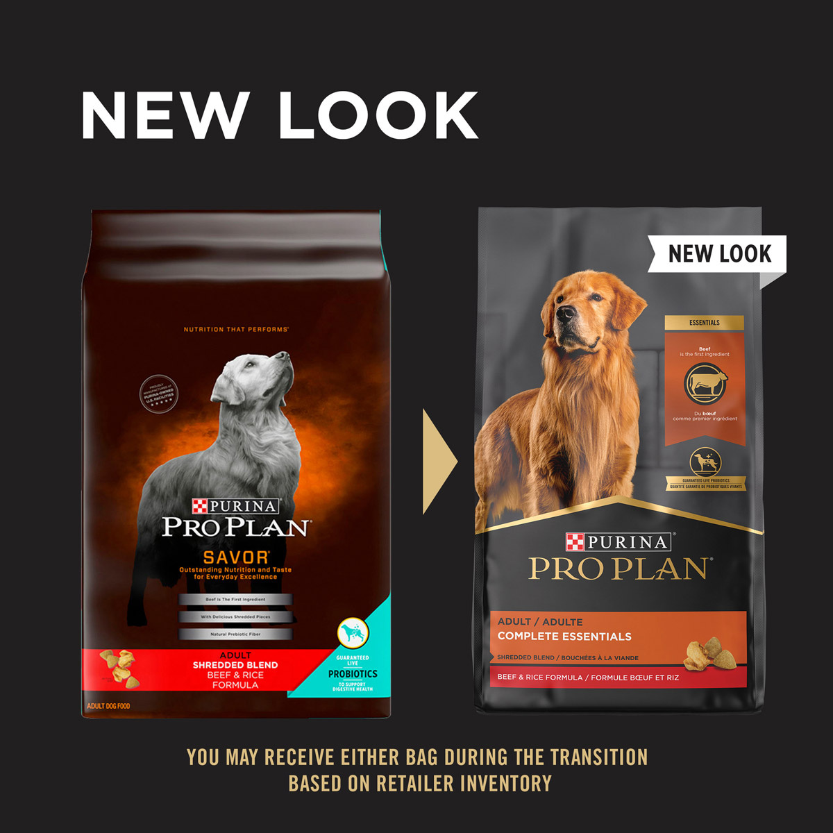 Purina® Pro Plan® Complete Essentials Shredded Blend Dry Dog Food