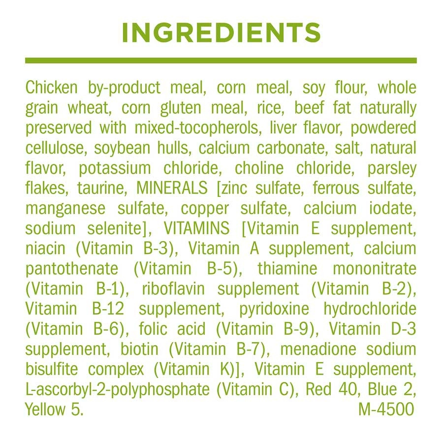 Purina Cat Chow Indoor Nutrition Facts Kitten Food Cat Chow