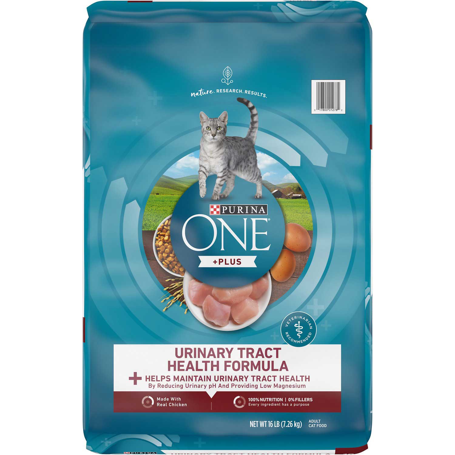 Purina® ONE® +Plus Urinary Tract Health Formula Dry Cat Food, 16