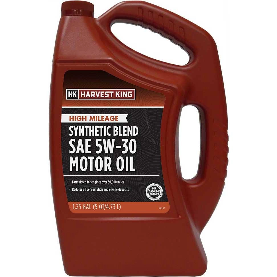 Harvest King High Mileage Synthetic Blend SAE 10W-30 Motor Oil