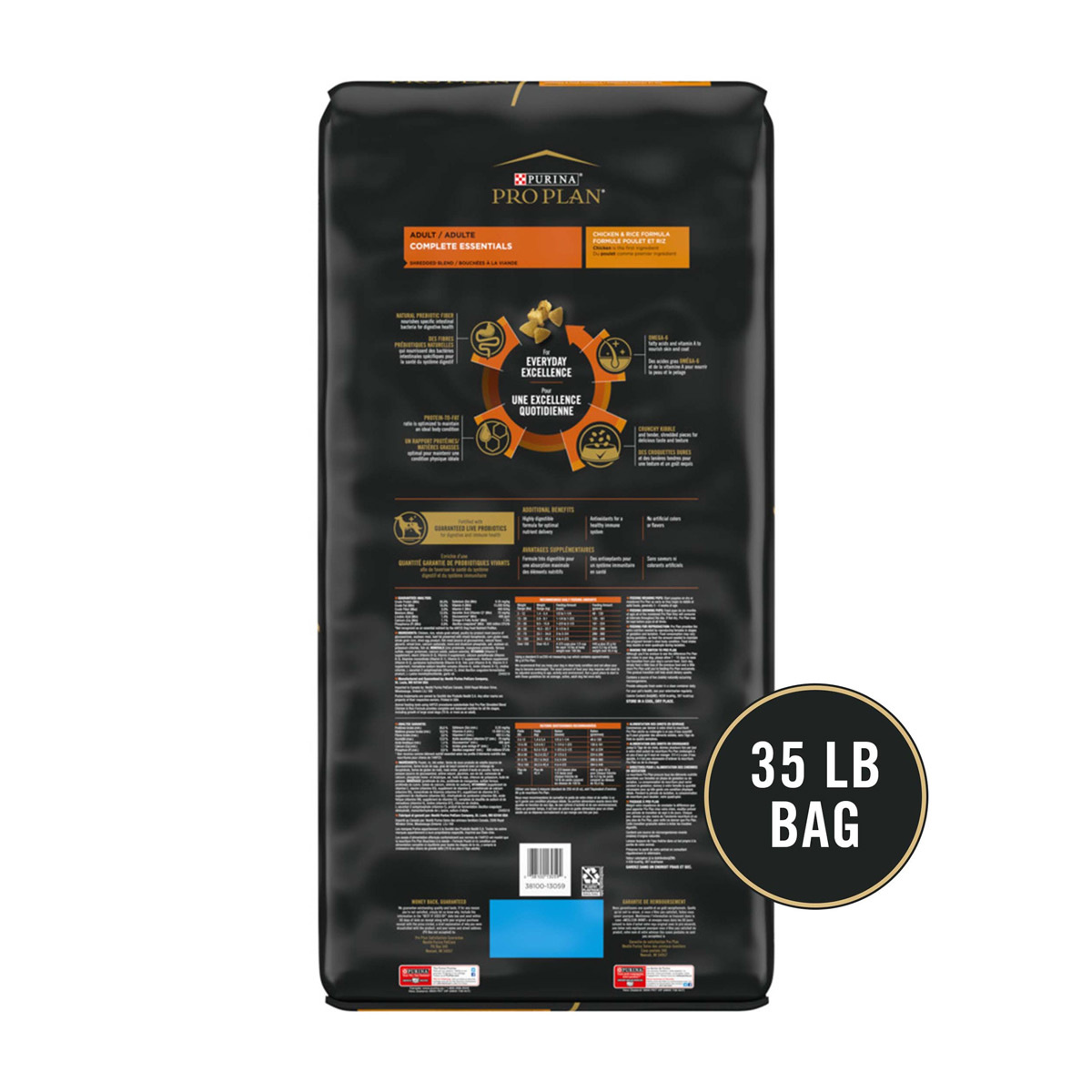 Purina® Pro Plan® Complete Essentials Shredded Blend Dry Dog Food