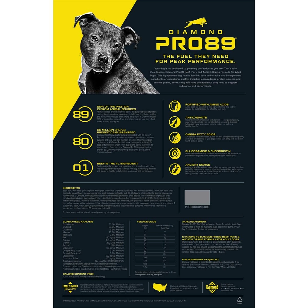 Is Diamond Dog Food Aafco Approved