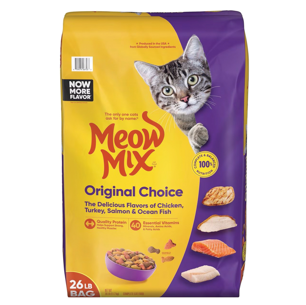 Meow Mix Original Cat Food  26 lbs.