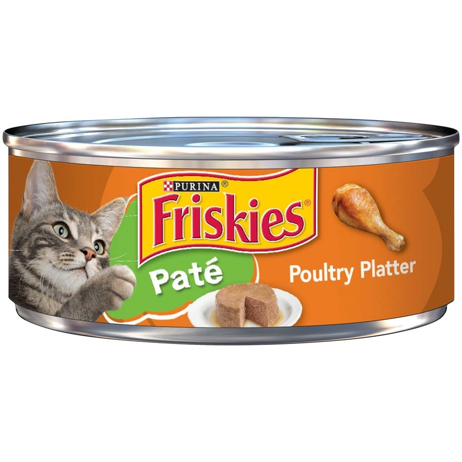 Purina® Friskies® Paté Wet Cat Food Poultry Platter, oz
