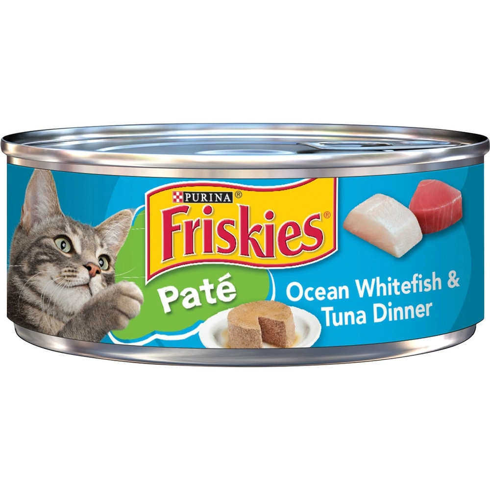 Purina® Friskies® Paté Wet Cat Food Ocean Whitefish Tuna