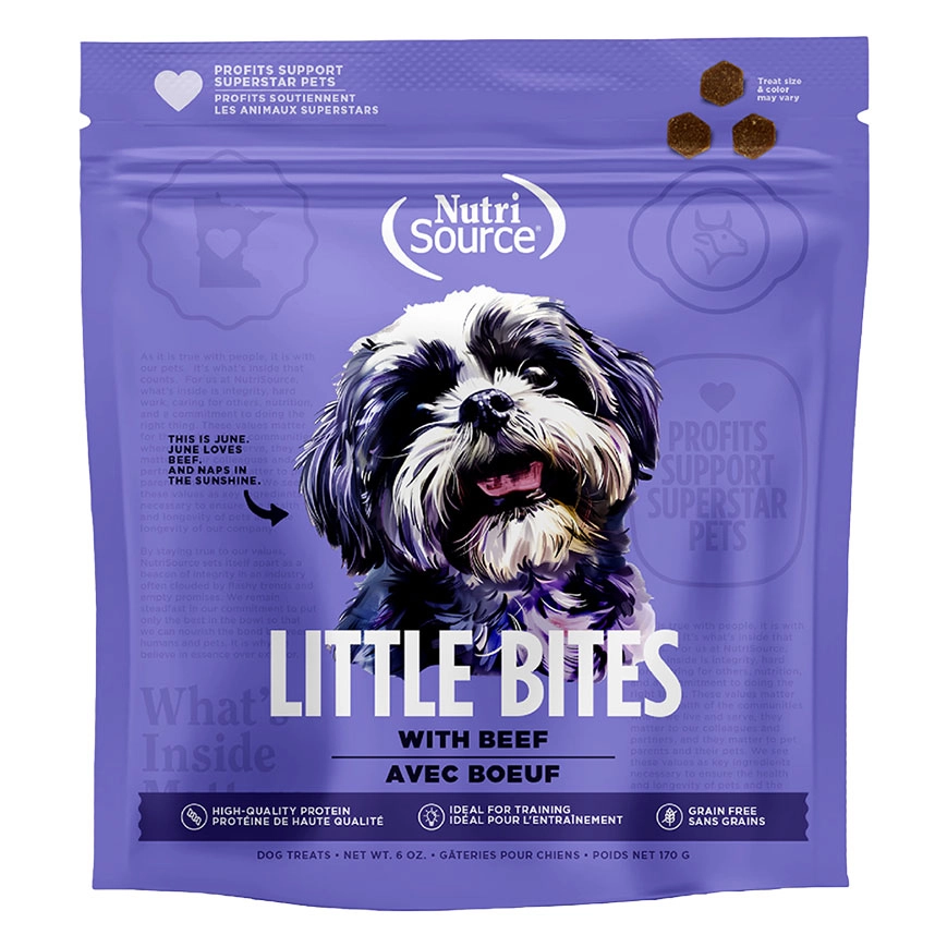 NutriSource® Jerky Strips Prairie Select Recipe Dog Treat, 4 oz