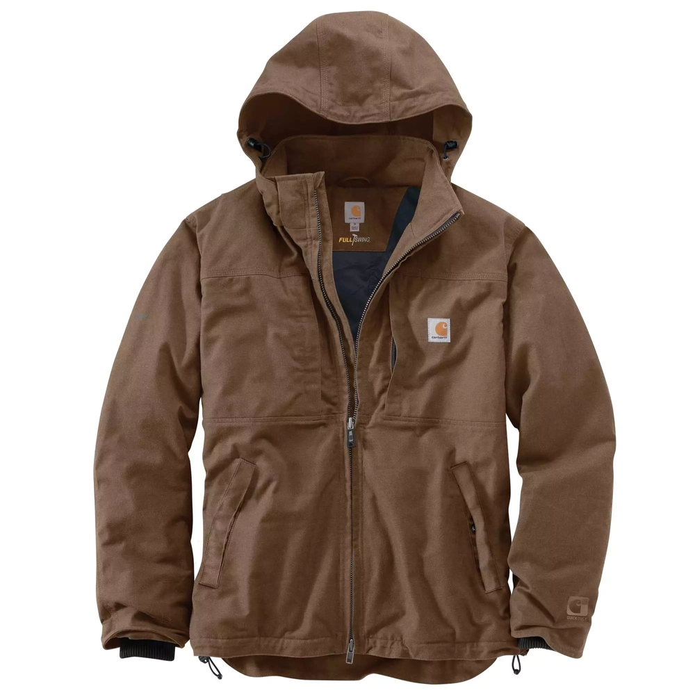 Carhartt® Full Swing® Men's Loose-Fit Quick Duck Insulated Jacket