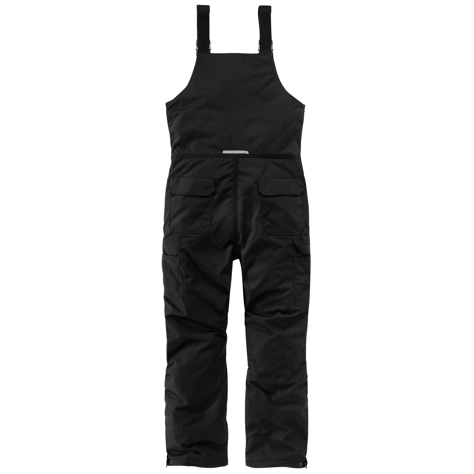 Carhartt® Yukon Extremes® Men's Loose-Fit Insulated Biberall - Black, 2XL View 1 of 2
