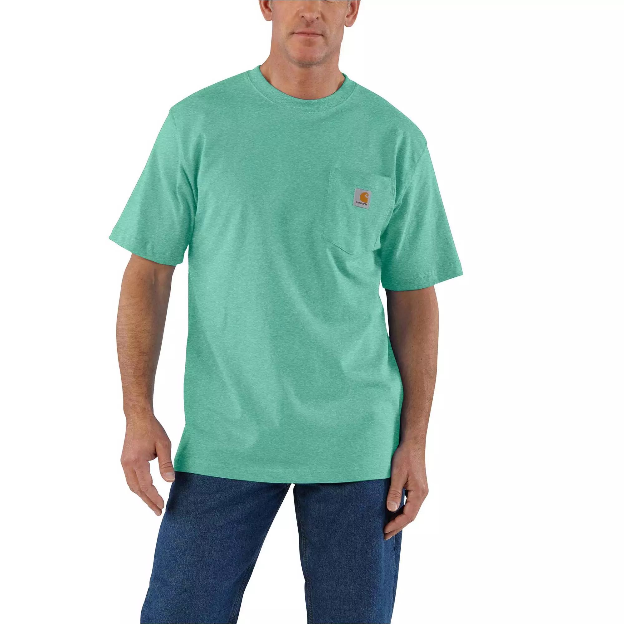 Carhartt Mens Loose Fit Heavyweight Workwear Pocket T-Shirt (Style #K87)