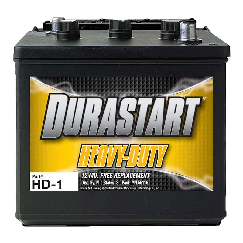 Durastart® Commercial/Heavy Duty/Tractor Battery 6V, HD1