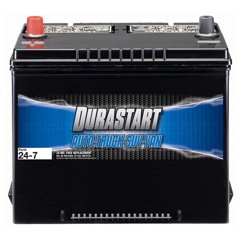 Durastart® Auto/Truck/SUV/Van Battery - 12V, 24-7
