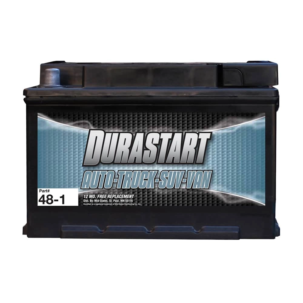 Durastart® Auto/Truck/SUV/Van Battery 12V, 481 0000000330 Runnings