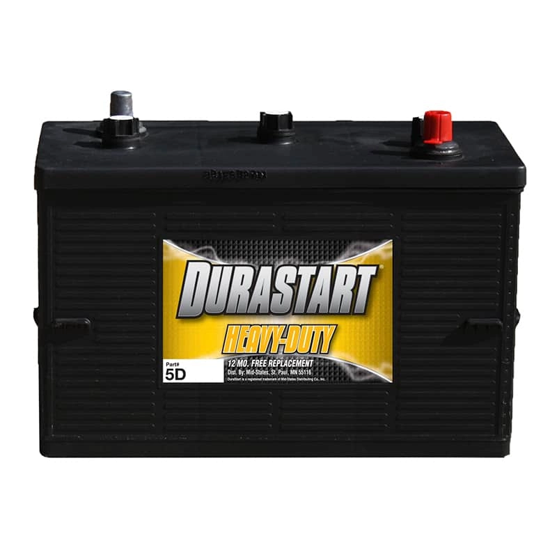 Durastart® Commercial/Heavy Duty/Tractor Battery 12V, 5D 0000000330