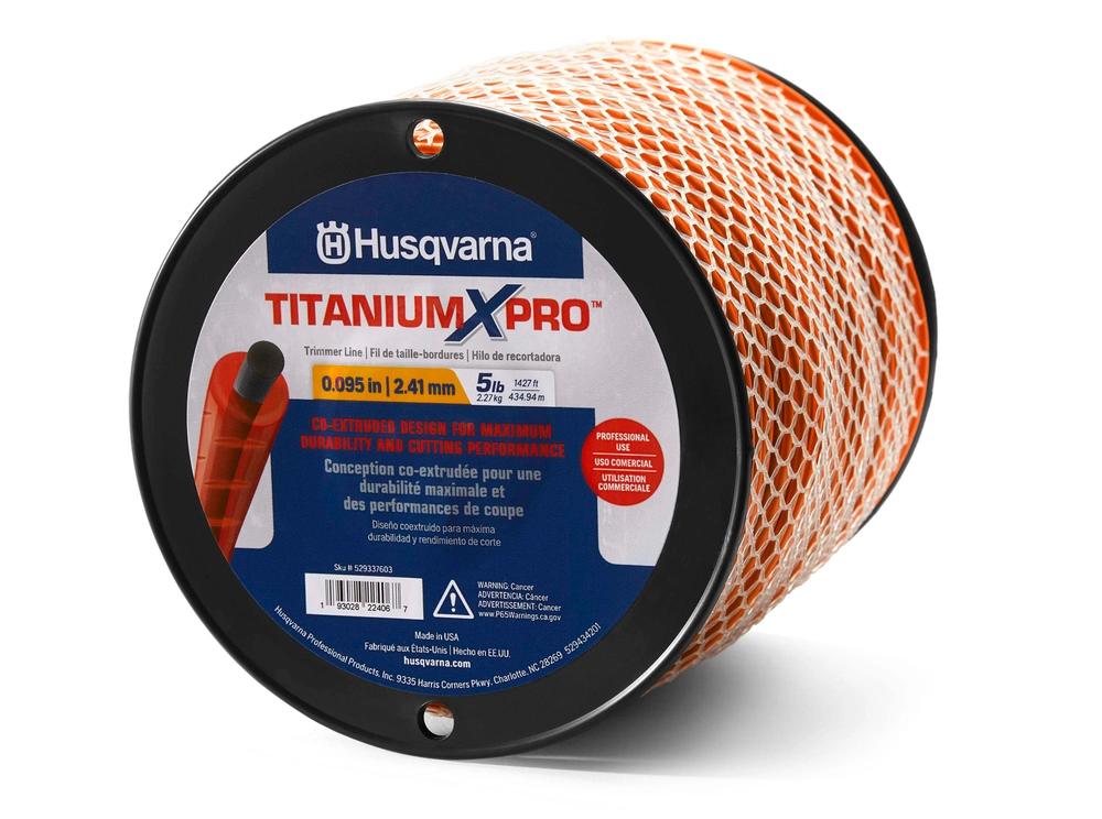 Husqvarna® Titanium XPRO Trimmer Line .105 - 0000000391 - Runnings