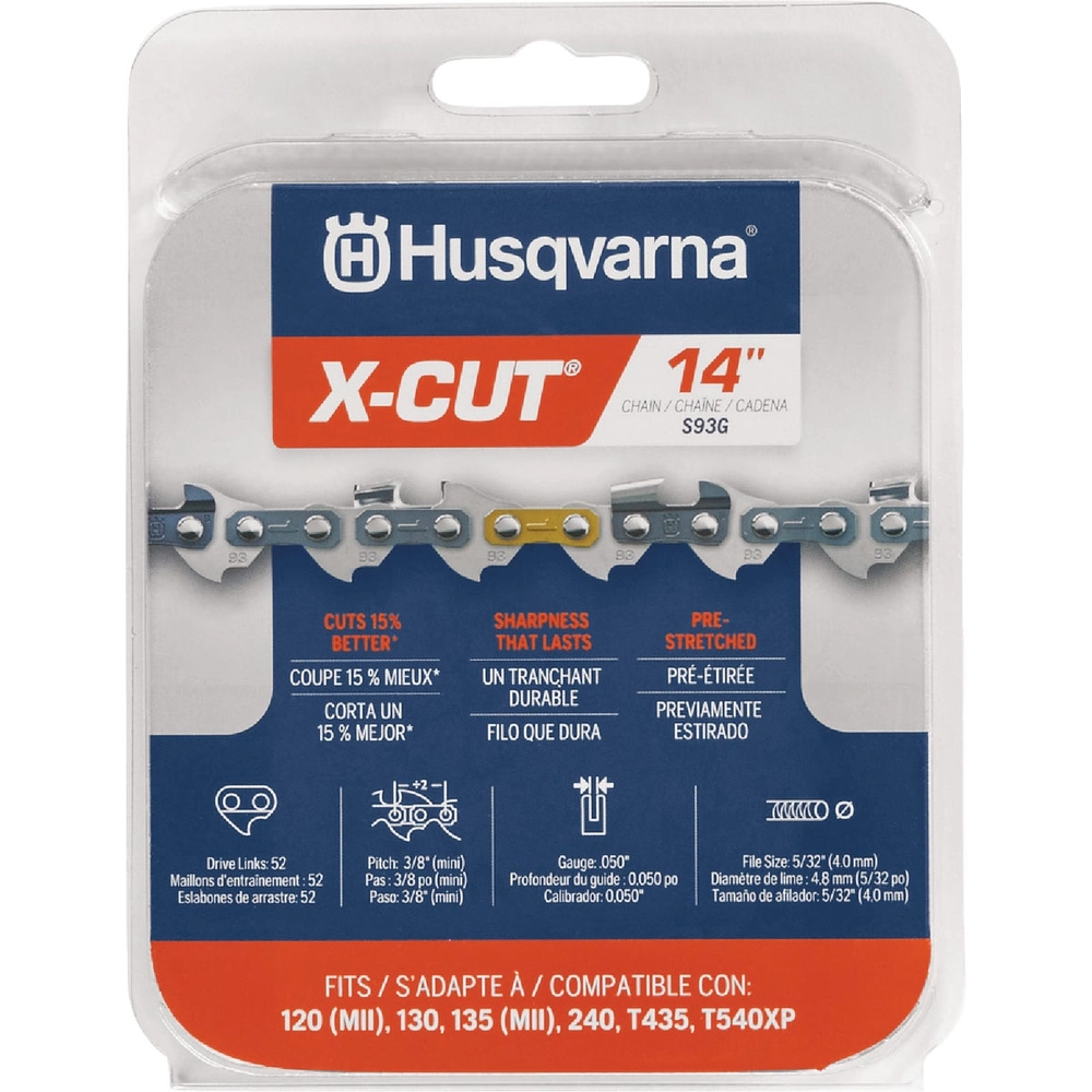 Husqvarna® 18-in X-CUT S83G Chainsaw Chain 3/8