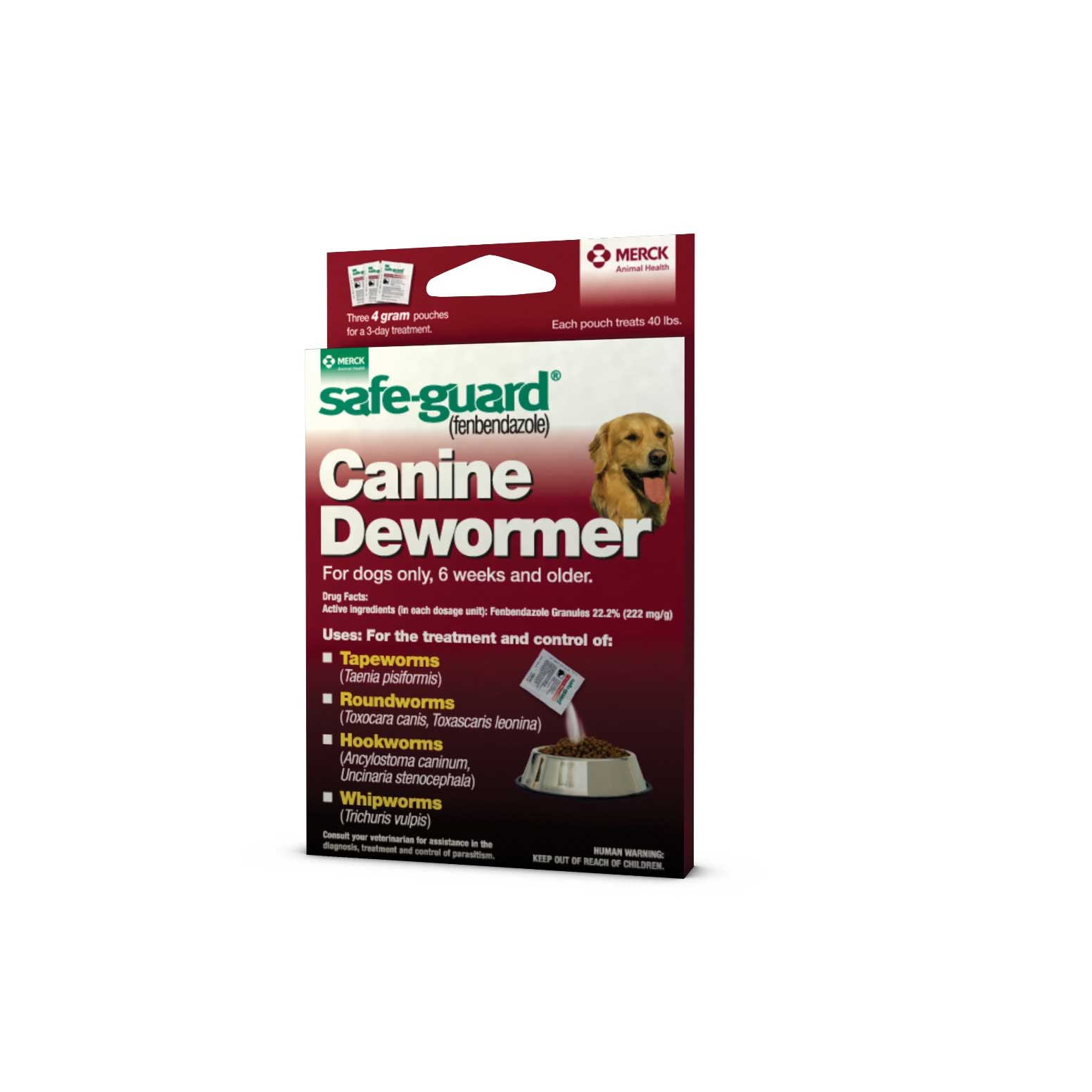Safe-Guard® Canine Dewormer, 4 Gram (3 Pack)