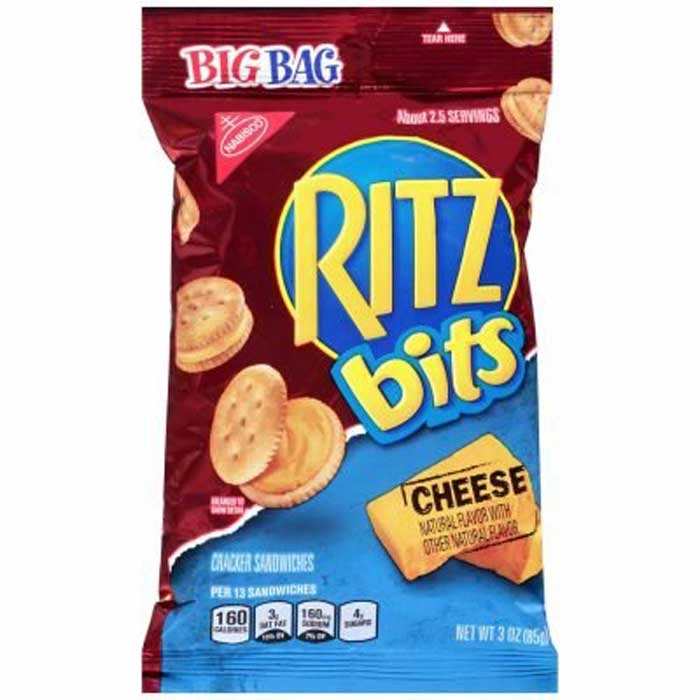 Ritz Bits Peanut Butter Sandwiches, Big Bag - 0000002604