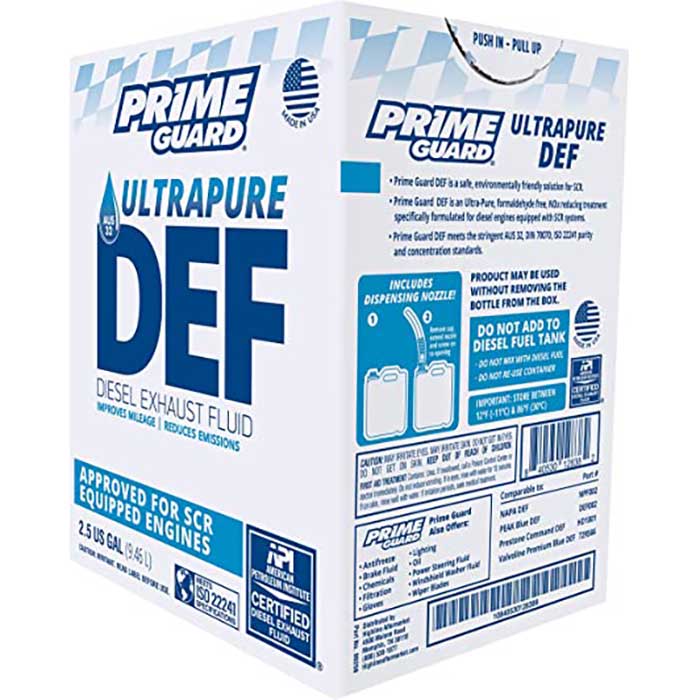 Prime Guard Ultrapure 2.5 Gal. Diesel Exhaust Fluid View 1 of 3