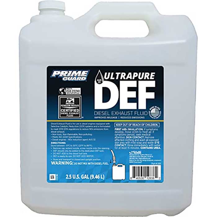 Prime Guard Ultrapure 2.5 Gal. Diesel Exhaust Fluid View 2 of 3