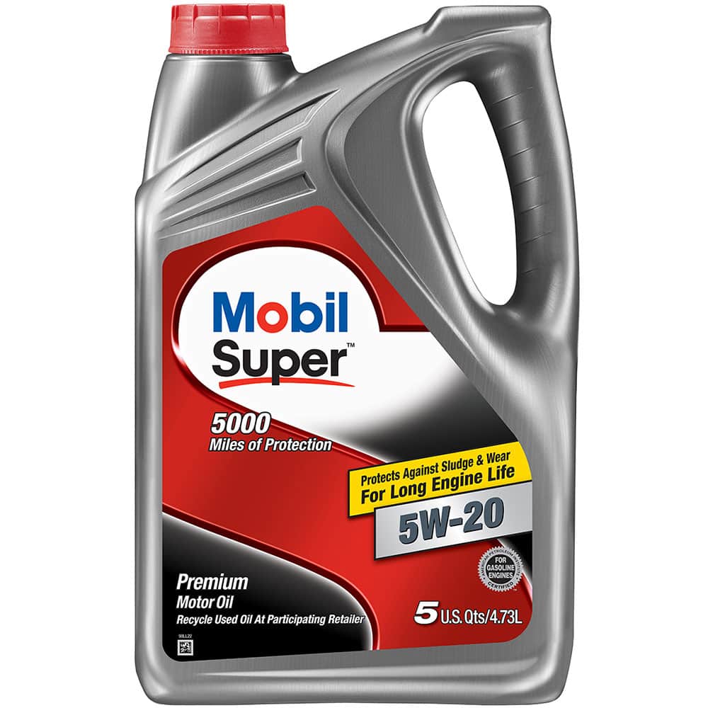 Mobil Super™ 5000 5W-20 Motor Oil, 5 qt. - 0000002839 - Runnings