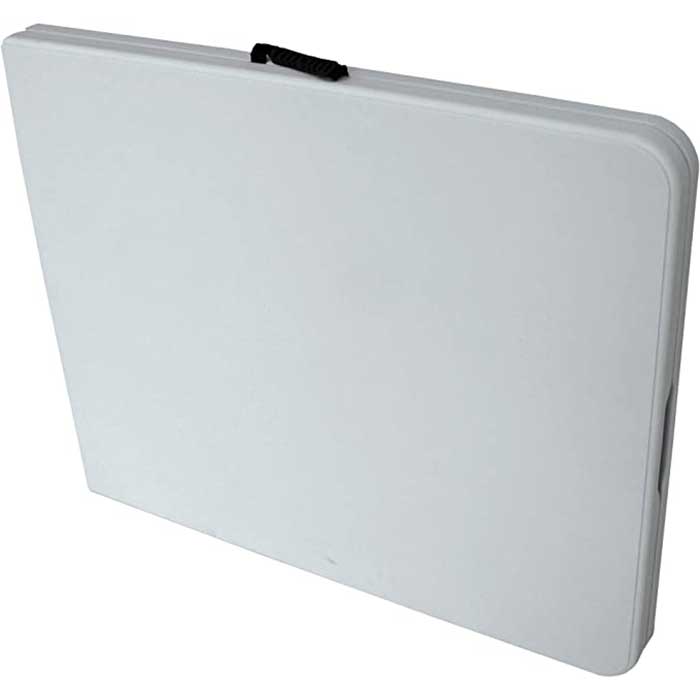 Iceberg 6' Plastic Folding Table - Fold-In-Half View 1 of 2