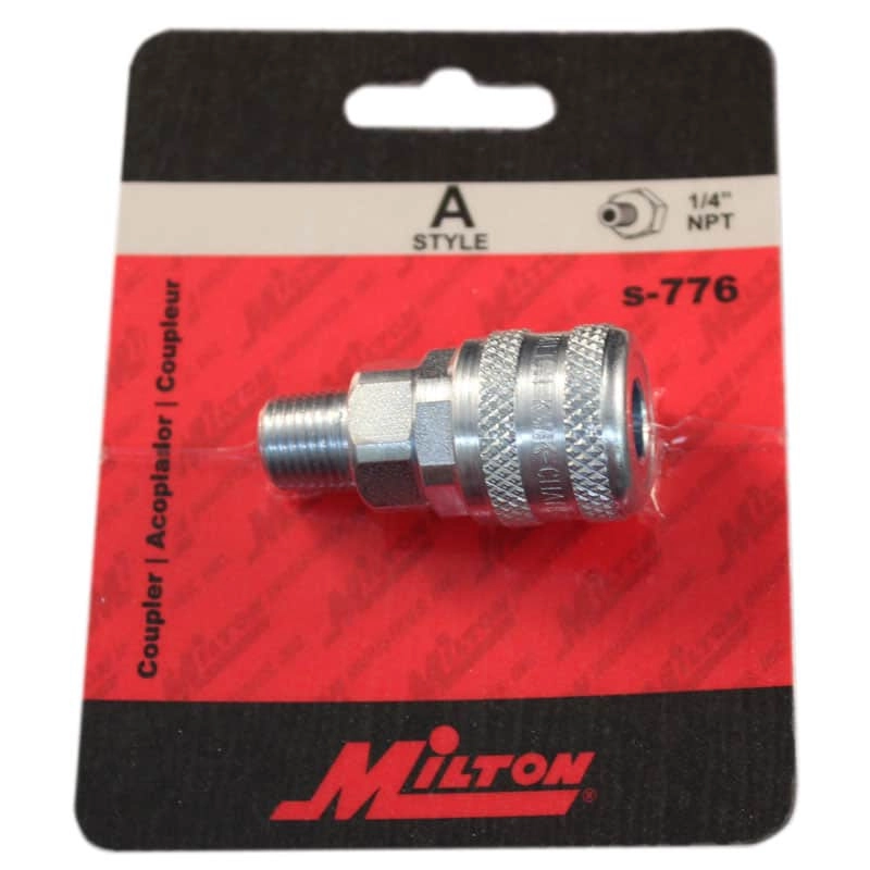 Milton H Style Plug 1/4 In. MNPT (2pk) S-1839 - Acme Tools - Foto 5