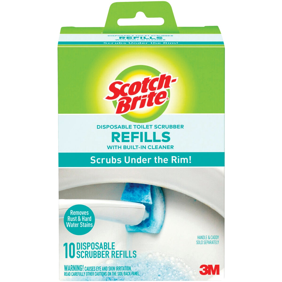 Scotch-Brite Disposable Toilet Brush Refills (10-Count)
