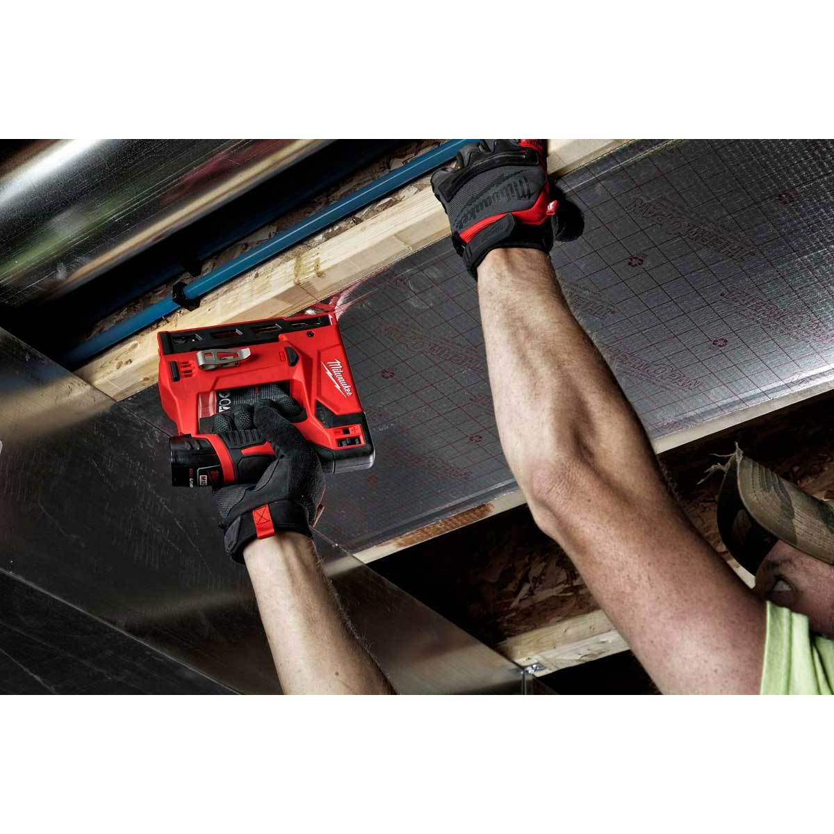 Milwaukee M12 3/8 In. Cordless Crown Stapler (Tool Only) View 2 of 5
