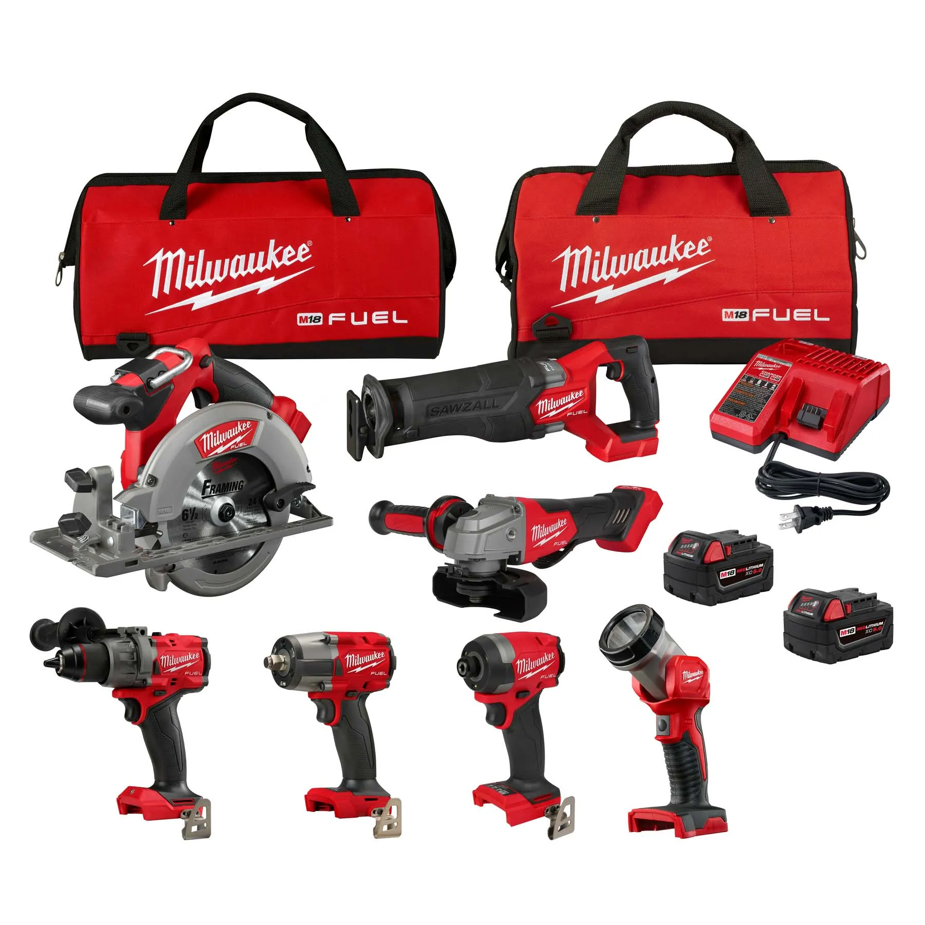 Milwaukee Tool® M18 FUEL™ 7-Tool Combo Kit