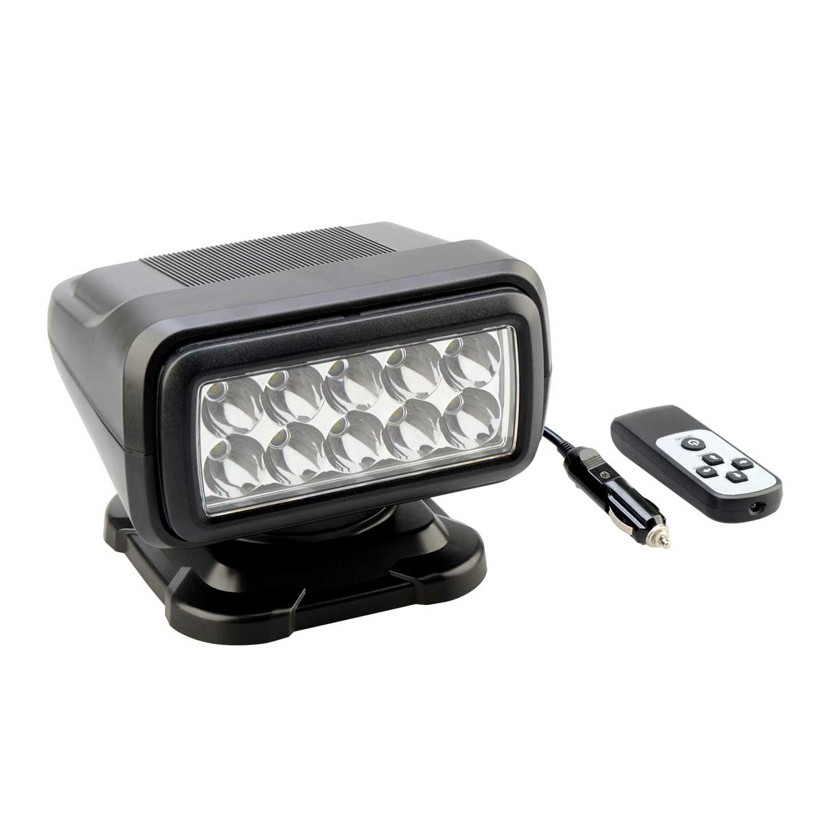 Ultra Performance Led Ultra Performance 5000 Lumen Portable LED Search Light with Remote ...