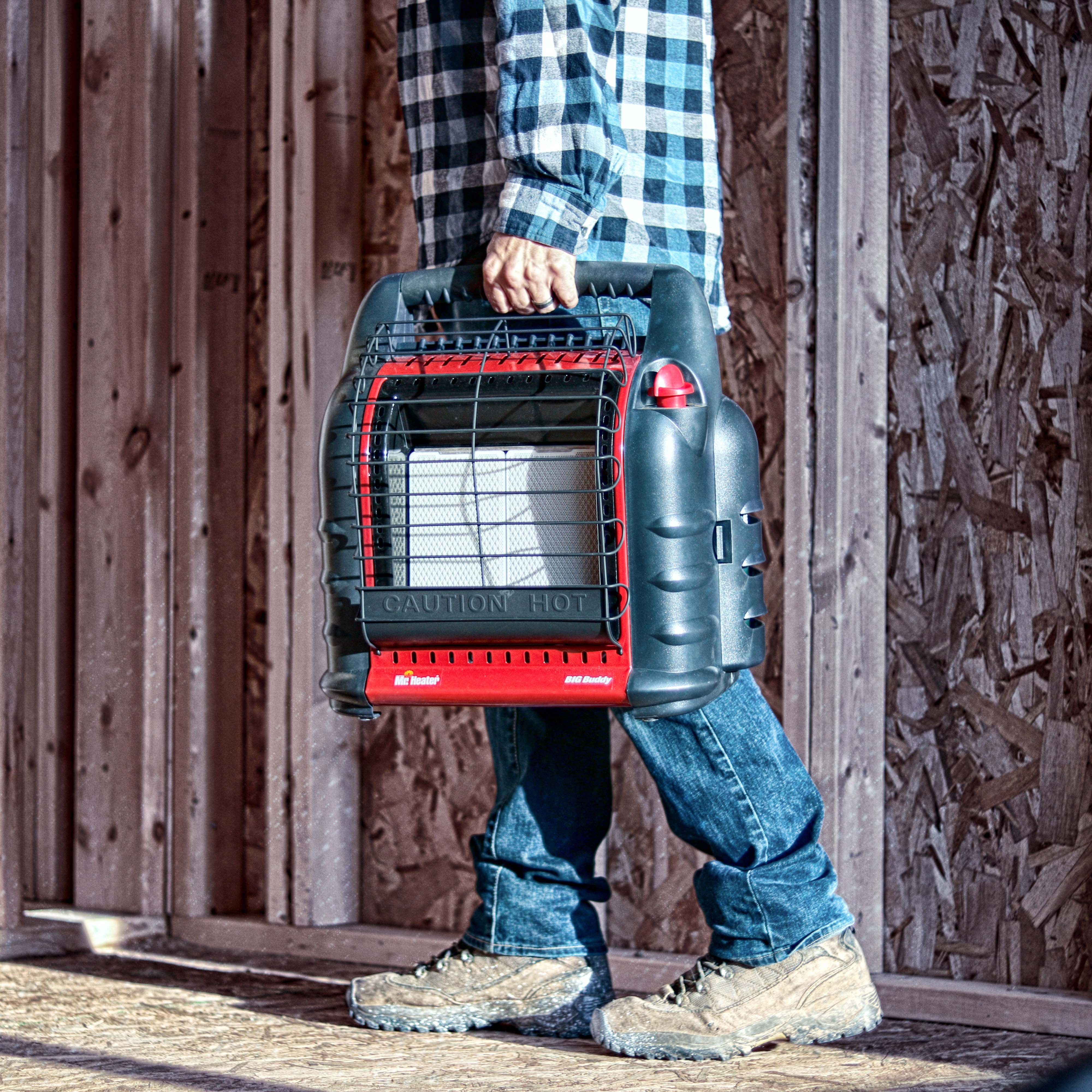 Mr. Heater® Big Buddy Portable Propane 4,000/9,000,18,000 BTU Heater View 3 of 10