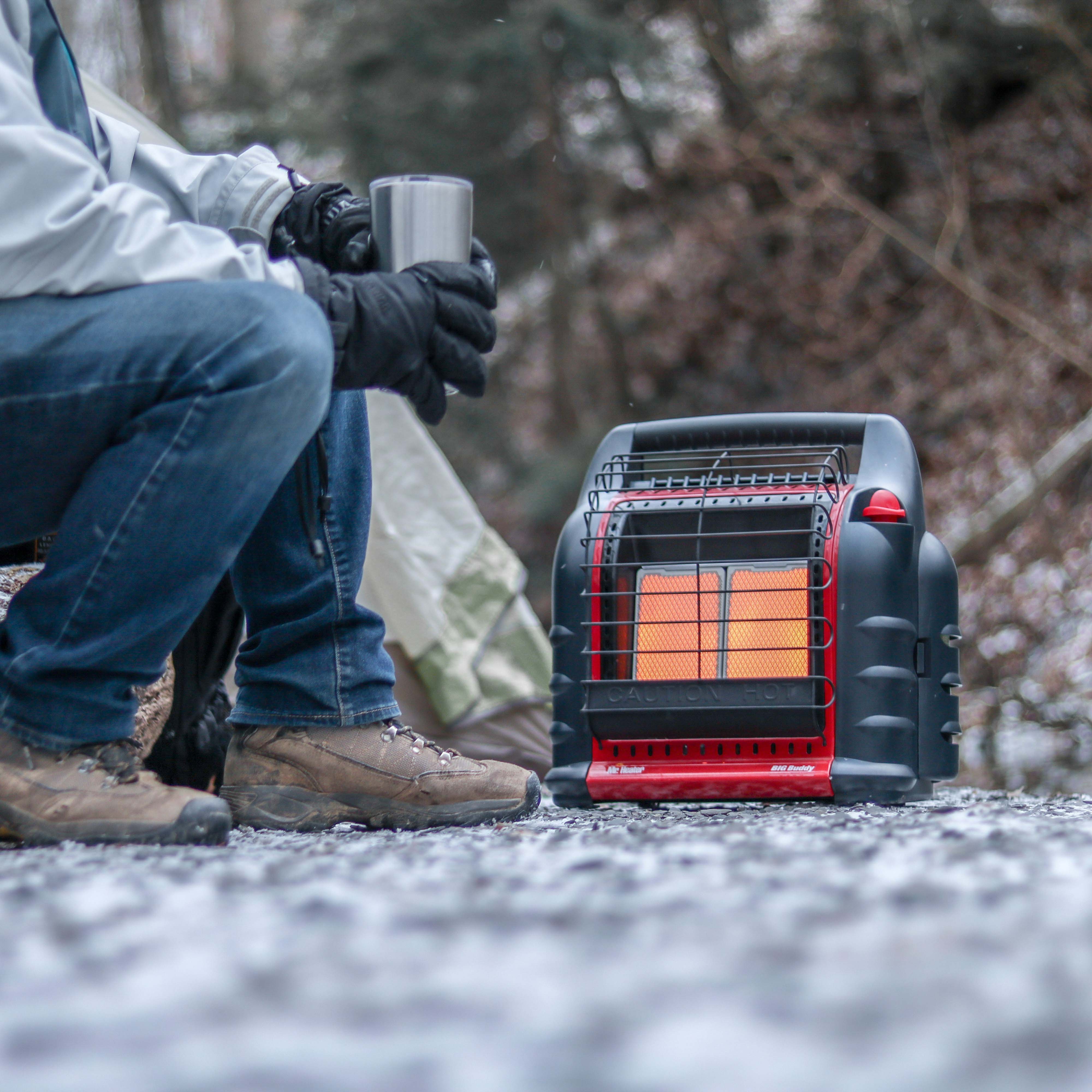 Mr. Heater® Big Buddy Portable Propane 4,000/9,000,18,000 BTU Heater View 4 of 10