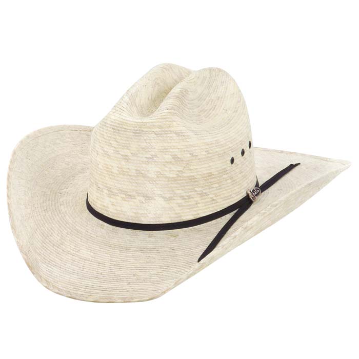 Chapeau de cow-boy en paille Justin 10 x 7 1/4 58 cm