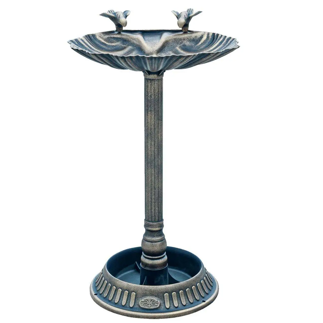 Backyard Expressions Bronze Birdbath, 26"