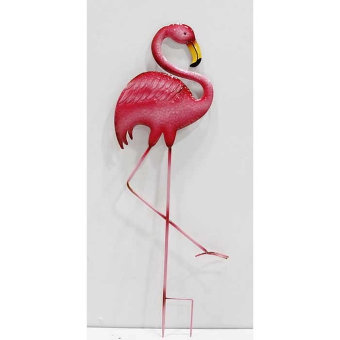 Backyard Expressions Metal Flamingo, 42