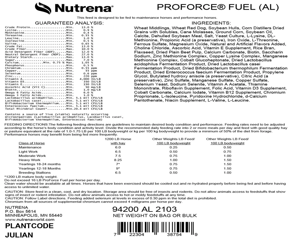 Nutrena ProForce Fuel Horse Feed, 50, 57 OFF