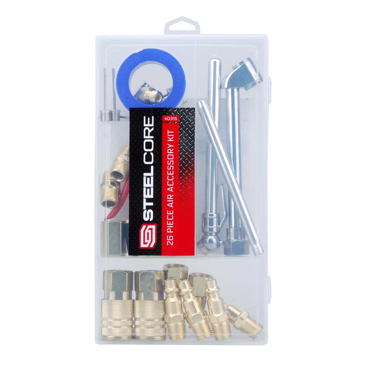 Steel Core Air Accessory Kit, 26 Pieces - 0000000558 - Runnings