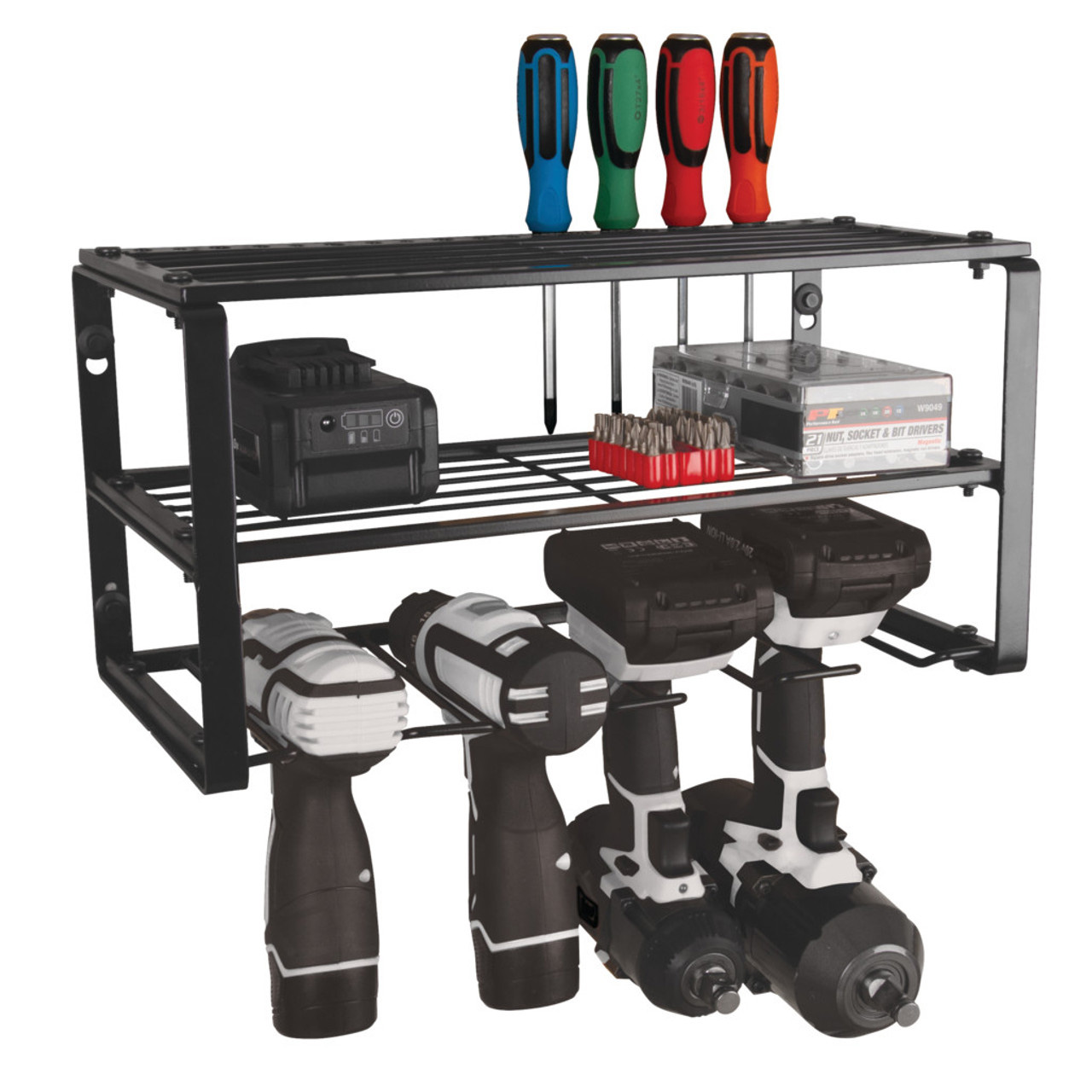 Performance Tool® Power Tool Storage Rack, 16" View 1 of 2