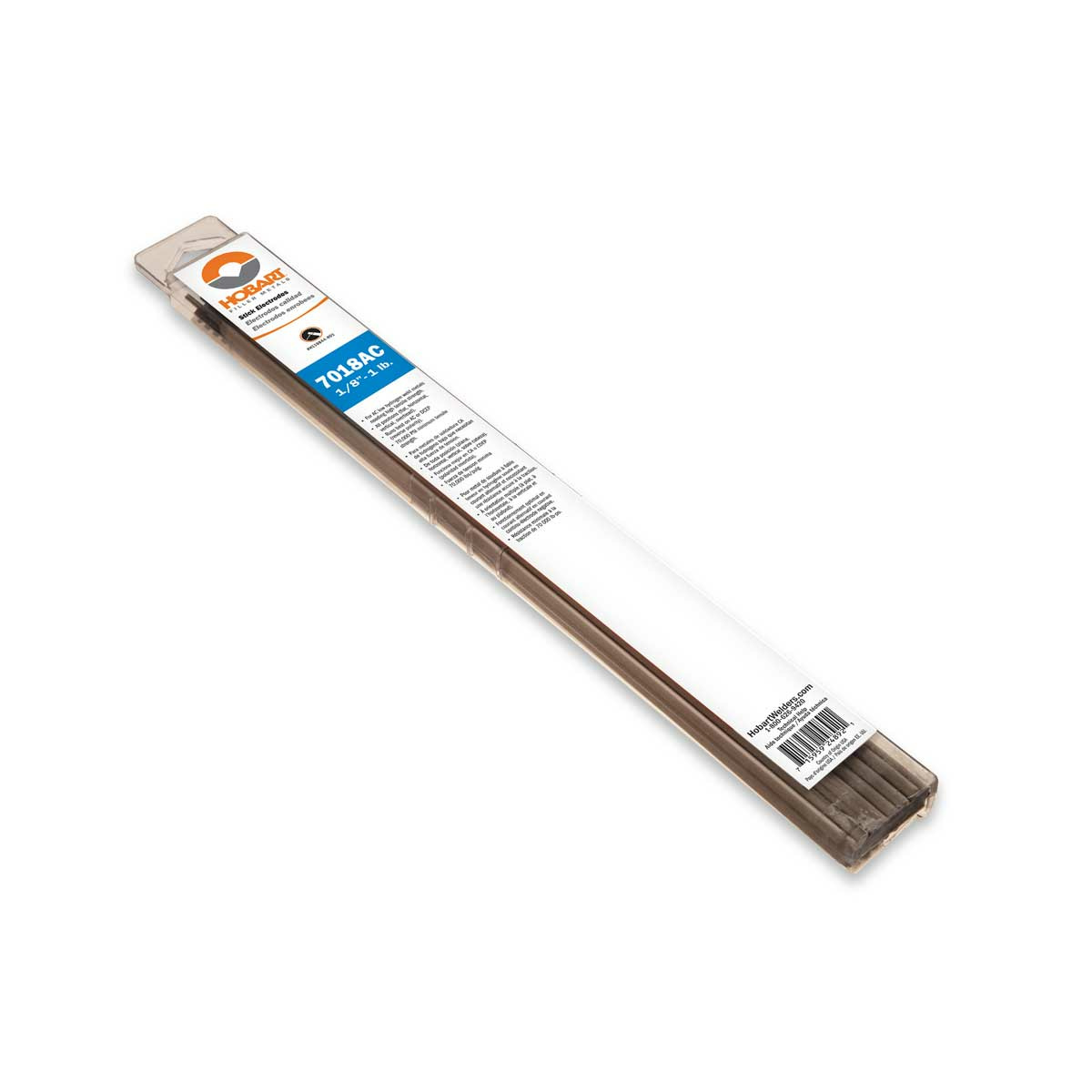 HOBART® Welding Rod 7018Ac 1/8 1 lb. (Part #H119844-R01)