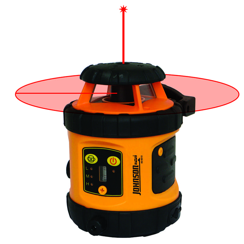 Johnson Level Self-Leveling Rotary Laser Level Kit