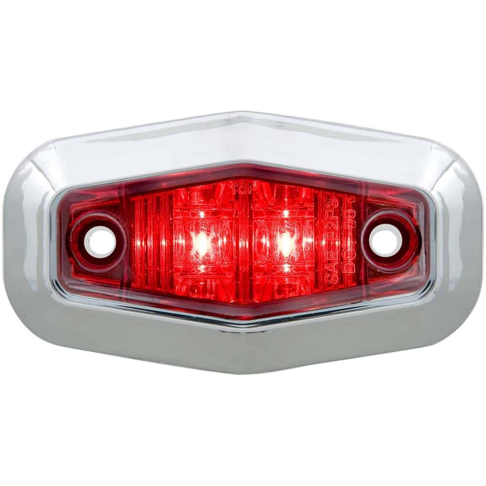 Led Trailer Lights 2-Pack 6" Oval LED Stop/Turn/Tail Lights - Clear Lens, Red LEDs, 12V, IP67 For Trailers/Trucks Oval Tail Lights - Foto 11