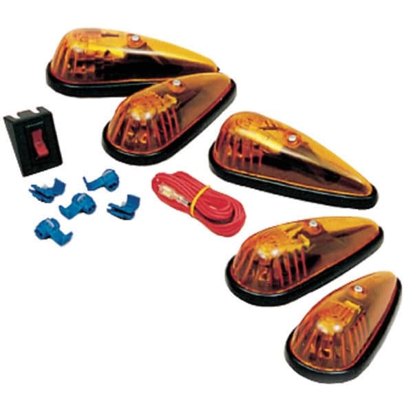 Optronics® 5-Piece Yellow Cab/Clearance Light Kit