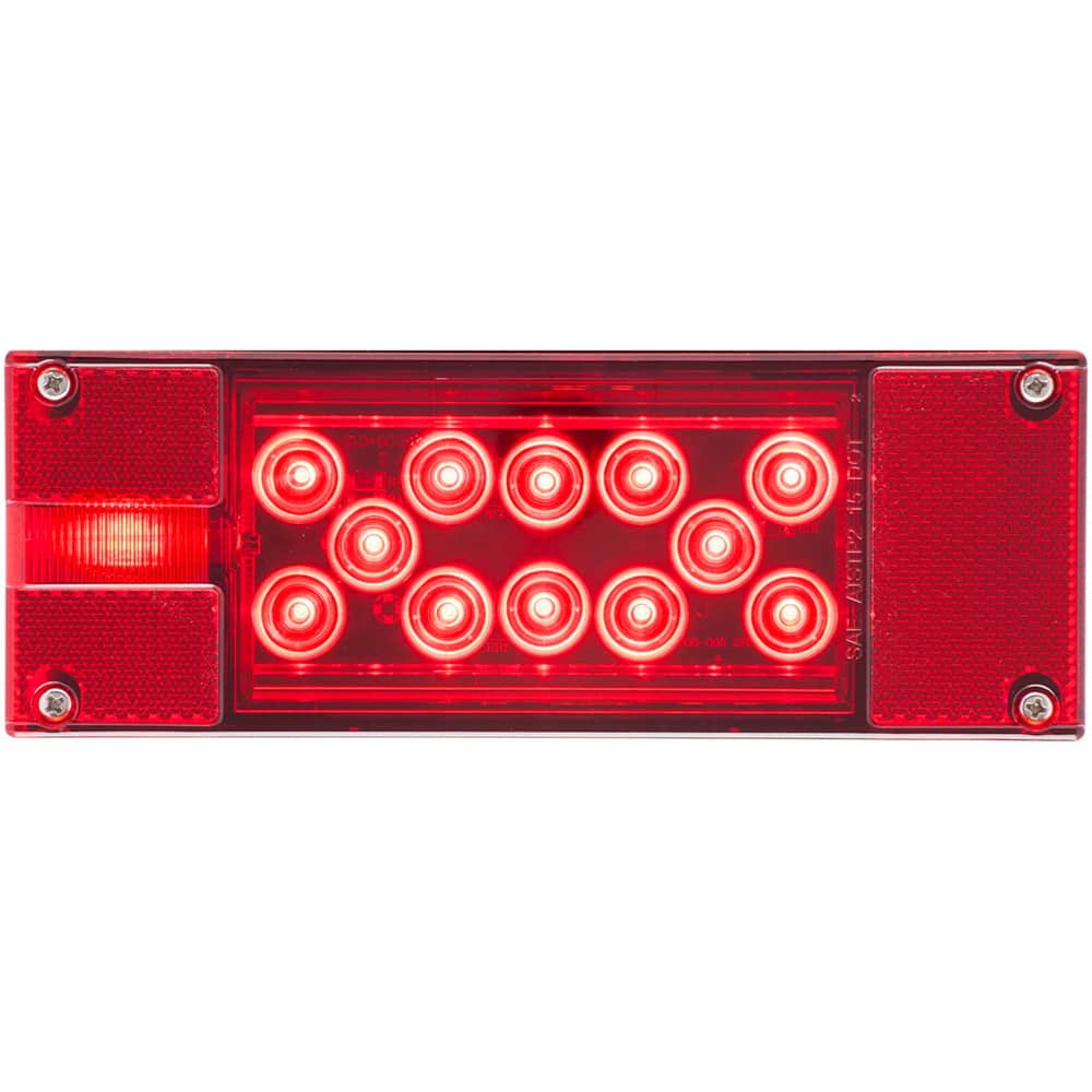 Optronics® LED 18-LED Marine Trailer Combination Tail Light with License Light||| Driver Side