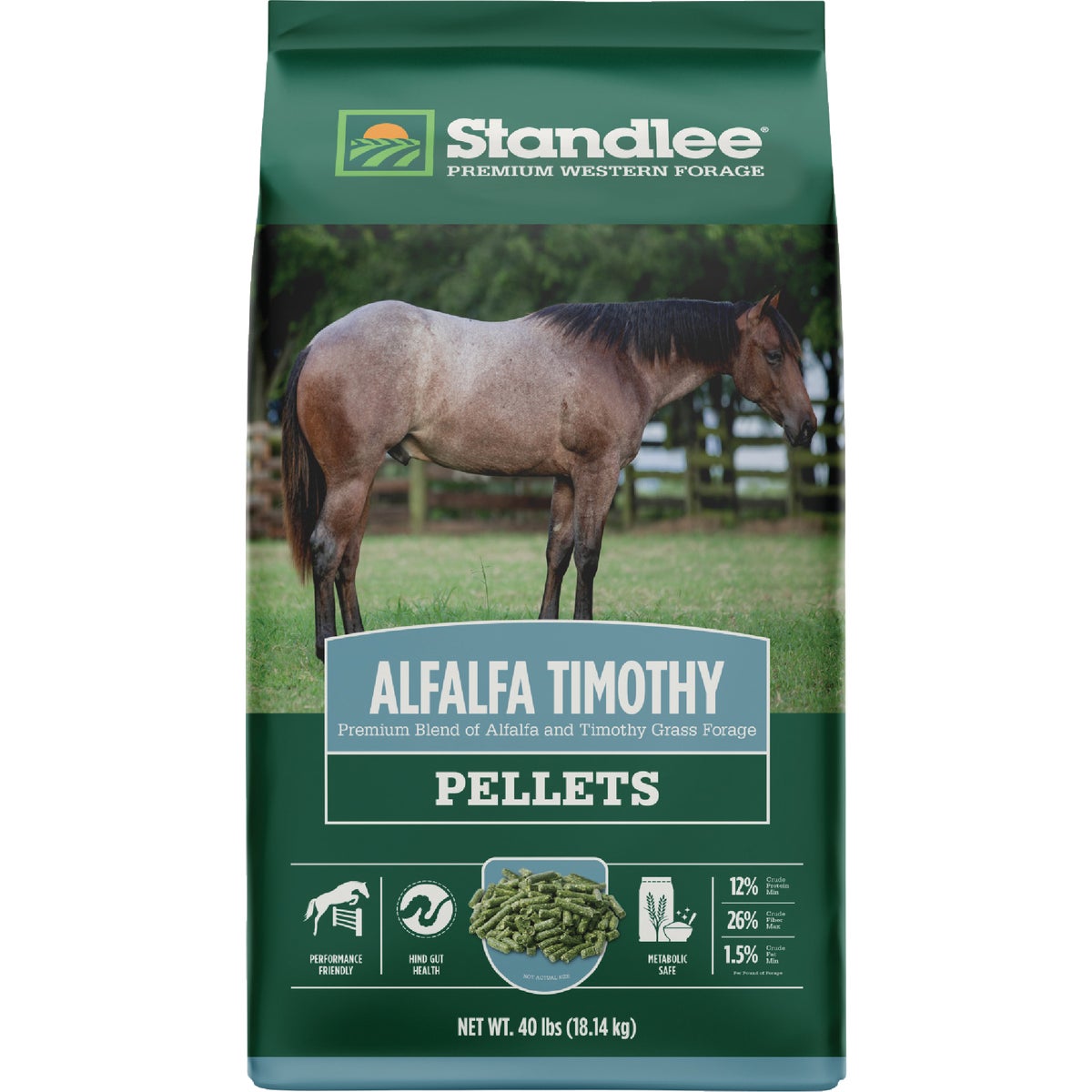 Standlee Premium Western Forage 40 Lb. Premium Alfalfa & Timothy