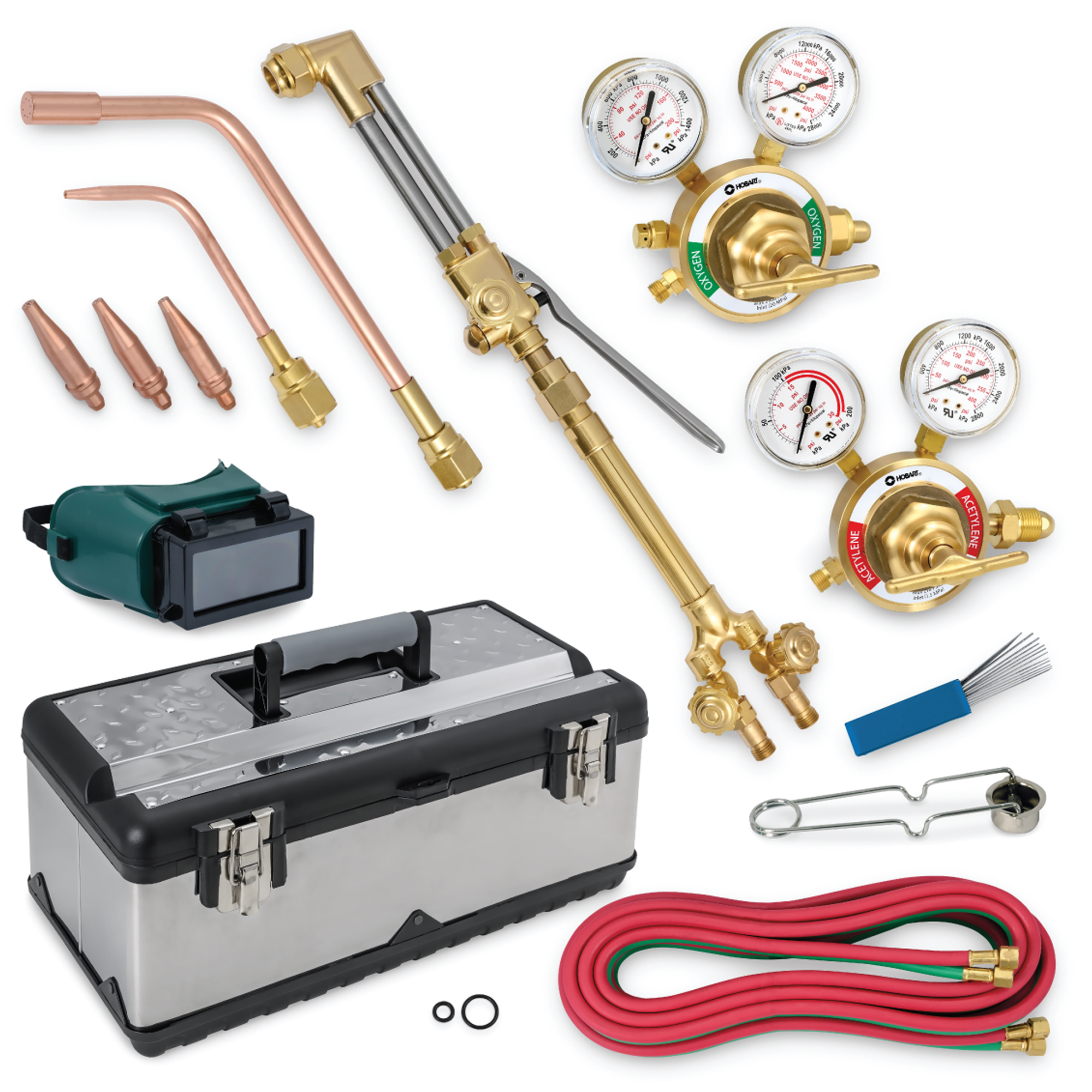 HOBART® Oxy/Acetylene Heavy Duty Outfit Victor Style; Model