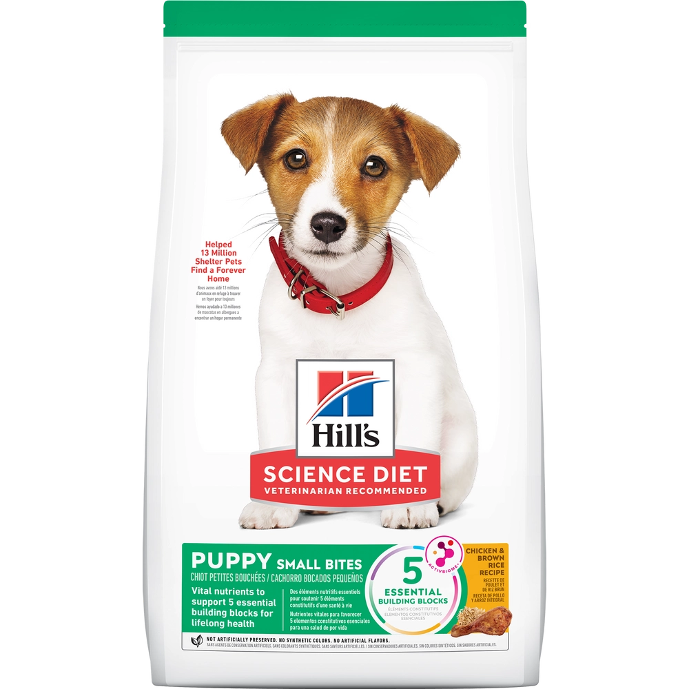 Hill's Science Diet Puppy Small Bites Chicken Brown Rice Recipe