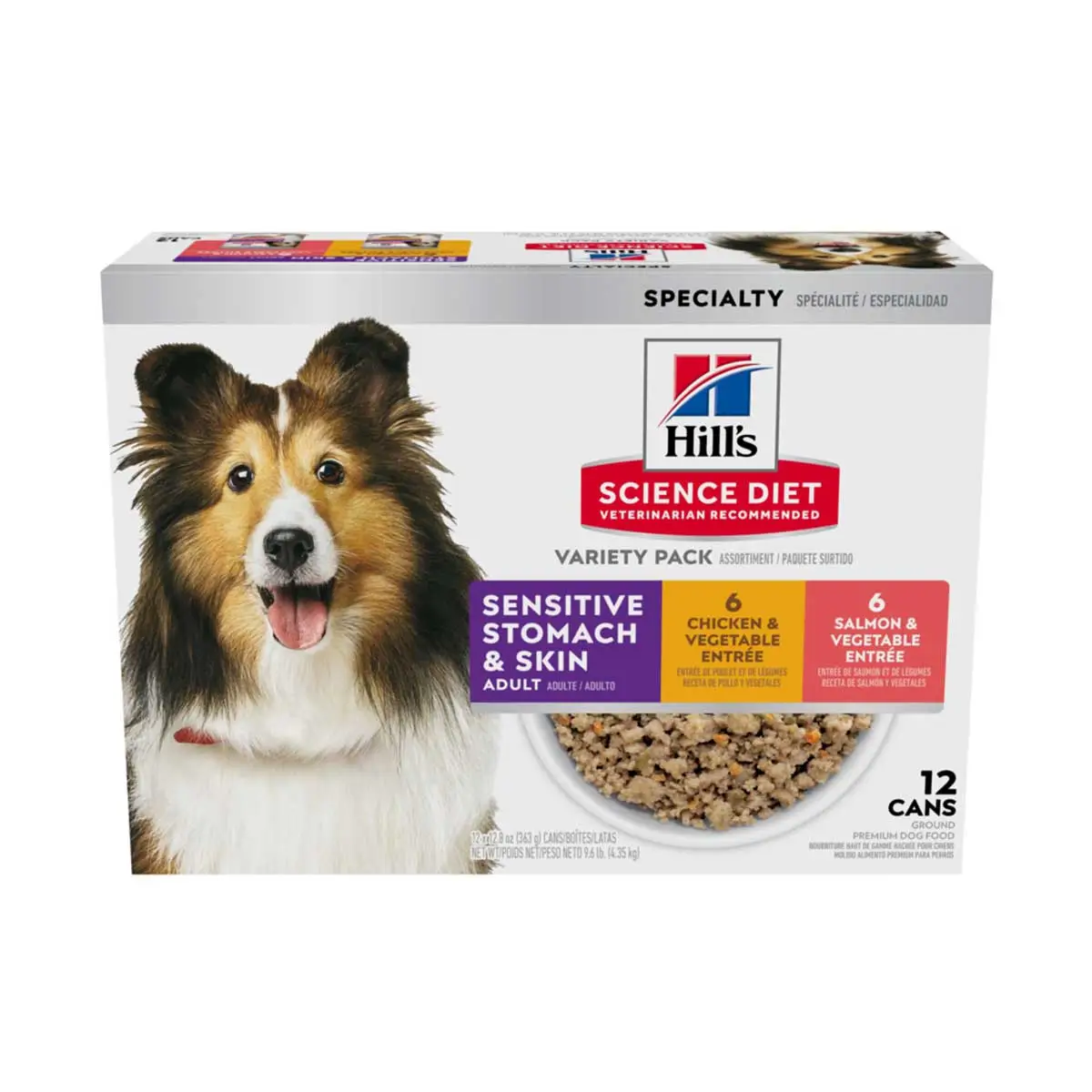 Hill's Science Diet Adult Sensitive Stomach & Skin Canned Dog Food